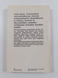 Kuin syvä rotko : Suomen ulkopolitiikka toisen maailmansodan aikana