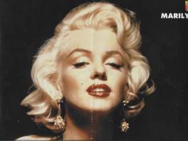 Marilyn Monroe / Qeen  juliste  A2 koko taitettu kirjekokoon