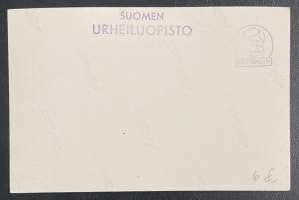 Suomen urheiluopisto - Vanha valokuva