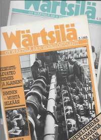 Wärtsilä Oy henkilöstölehti 1985 nrot 4 ja 5 / Työpaikan ihmissuhteet, Turun Dieseltehdas