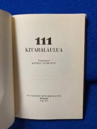 111 Kitaralaulua / FAZER