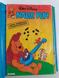 Nalle Puh vuosikerta 1984 (puuttuu  n:o 1,4 ja 8)