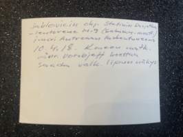 Lentokone- / ilmailu -valokuva / reprokuva