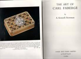 The Art of Carl Fabergè -Signeerattu Snowman