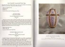 The Art of Carl Fabergè -Signeerattu Snowman