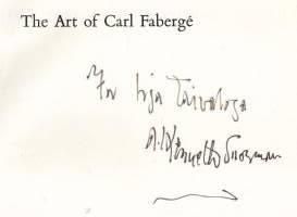 The Art of Carl Fabergè -Signeerattu Snowman