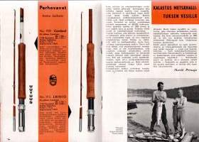 Kalaretkelle Arjon-Välinein -tuotekuvasto v. 1961