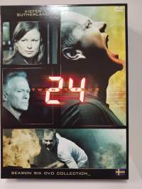 7 x dvd 24 Twenty Four season six