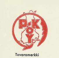 Puku-Keskus Oy Viipuri/Pietarsaari 1940    - firmalomake