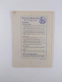 Historiallinen aikakauskirja n:o 1a/1953