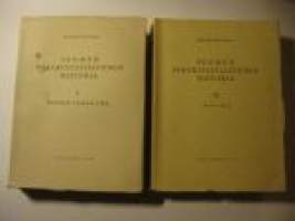 Suomen sokeriteollisuuden historia 1-2 .Ruotsin vallan aika / 1808 - 1896