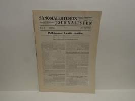 Sanomalehtimies Journalisten N:o 1 / 1950