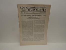 Sanomalehtimies Journalisten N:o 2 / 1949