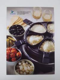 Illanistujaisiin fondue &amp; raclette (esite)