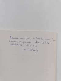Sanoi kenraali Nenonen : anekdootteja tykistönkenraalista (tekijän omiste)
