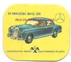 Mercedes Benz 220 - kahvipakettikuva