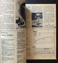 Tekniikan Maailma - 20/1968 - Sisältää mm. Koeajoissa Saab 99, Ford A Coupé ja Lancia Fulvia