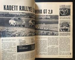 Tekniikan Maailma - 15/1970 - Koeajossa ja artikkeleissa mm. Testissä Kadett Rallye ja Viva GT, Korkeusperäsin veneeseen jne.