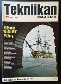 Tekniikan Maailma - 14/1968 - Koeajossa ja artikkeleissa mm. Lontoon autonäyttely 1969, Agentin auton elektroniikkaa, Renault 16 TS ja H.M.S. Victory -laiva