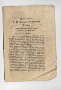 Danielson-Kalmarin puhe Turussa huhtikuun 11 p:nä 1908