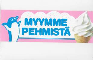Myymme Valio  pehmistä  tarra  10x30  cm