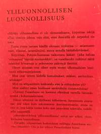 Yliluonnollinen luonnollisuus