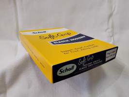 Scholl Soft Grip Elastic Hosiery tuotepakkaus v.1967