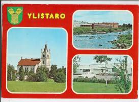 Ylistaro  - postikortti paikkakuntapostikortti kulkenut  -79