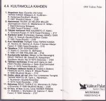 C-kasetti - Näin paljon kuuluu rakkauteen 4. Valitut Palat kokoelma. katso esiintyjät/kappaleet kuvista. V90015VV2/4