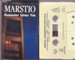 C-kasetti - Marstio - Huoneestasi loistaa valo, 1988. EMI 262-7 90236 4  Katso kappaleet alta/kuvasta.
