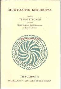 Tekijä:Itkonen, Terho. Nimeke:Muoto-opin keruuopas / Laat. Terho Itkonen apunaan Heikki Leskinen, Heikki Paunonen ja Tapani Lehtinen.