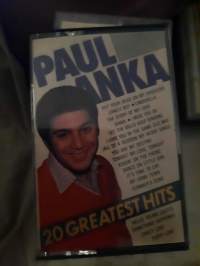 C-kasetti Paul Anka 20 greatest hits