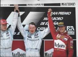 FI 1999 / Mika Häkkinen seinäkalenteri   -   kalenteri  30x42 cm