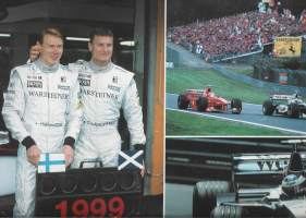 FI 1999 / Mika Häkkinen seinäkalenteri   -   kalenteri  30x42 cm