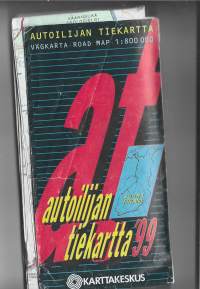 Suomi at autoilijan tiekartta 99 - kartta