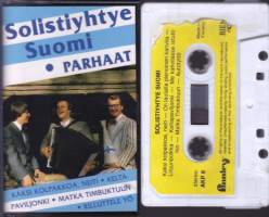 C-kasetti - Solistiyhtye Suomi - Parhaat, 1986. AKP 6  Katso kappaleet alta/kuvasta.