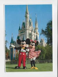 Mickey and Minnie - Photo Prints mainos postikortti kulkematon