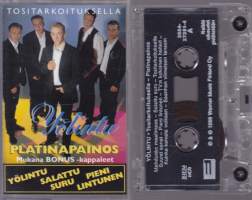 C-kasetti - Yölintu - Tositarkoituksella - Platinapainos, 1999. Warner 3984-27291-4.17 raitaa.  Katso kappaleet alta/kuvasta.