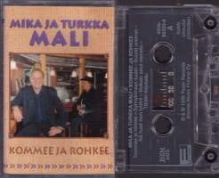 C-kasetti - Mika ja Turkka Mali - Kommee ja rohkee, 1995. Fazer 4509-99323-4.  Katso kappaleet alta/kuvasta.