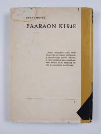 Faaraon kirje : romaani