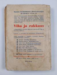 Viha ja rakkaus