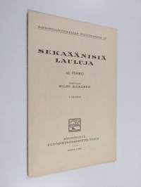 Sekaäänisiä lauluja : 62. vihko