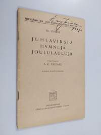 Juhlavirsiä, hymnejä, joululauluja