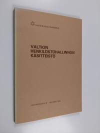 Valtion henkilöstöhallinnon käsitteistö