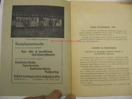 Turun Kesäyliopiston ohjelma 1948