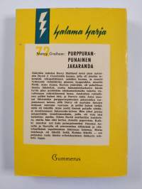 Purppuranpunainen jakaranda : jännitysromaani