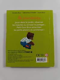 Mon imagier à coller Petit Ours Brun : le printemps