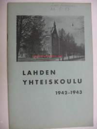 Lahden Yhteiskoulu 1942-1943 vuosikirja