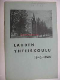 Lahden Yhteiskoulu 1942-1943 vuosikirja