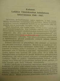 Lahden Yhteiskoulu 1946-1947 vuosikirja